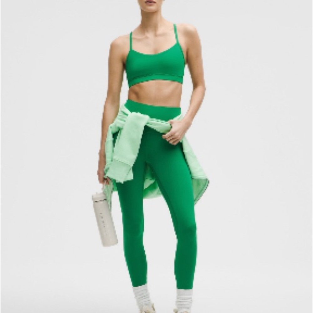 Lululemon Align High Rise 28” Leggins & Sports Bra Size 6